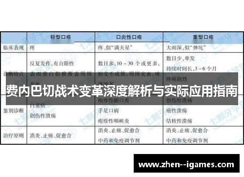 费内巴切战术变革深度解析与实际应用指南